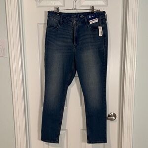 Old Navy Women's Dark Blue wow super skinny jeans